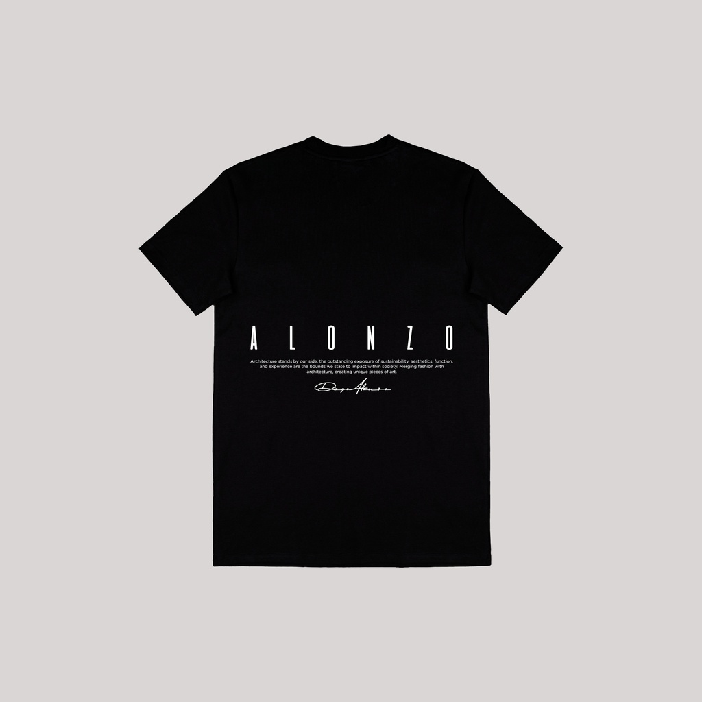 ALONZO T-SHIRT - BLACK