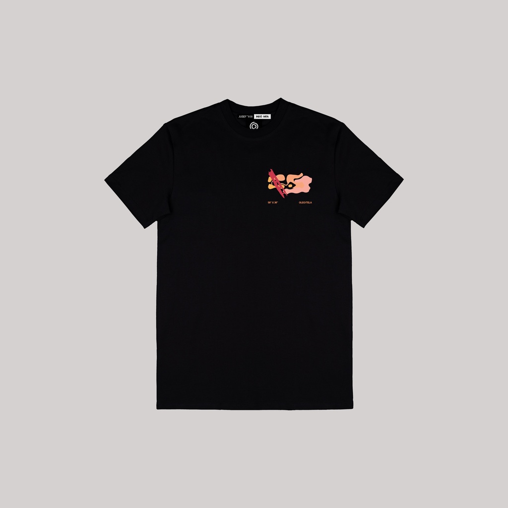 BLURRY SENSE T-SHIRT BLACK