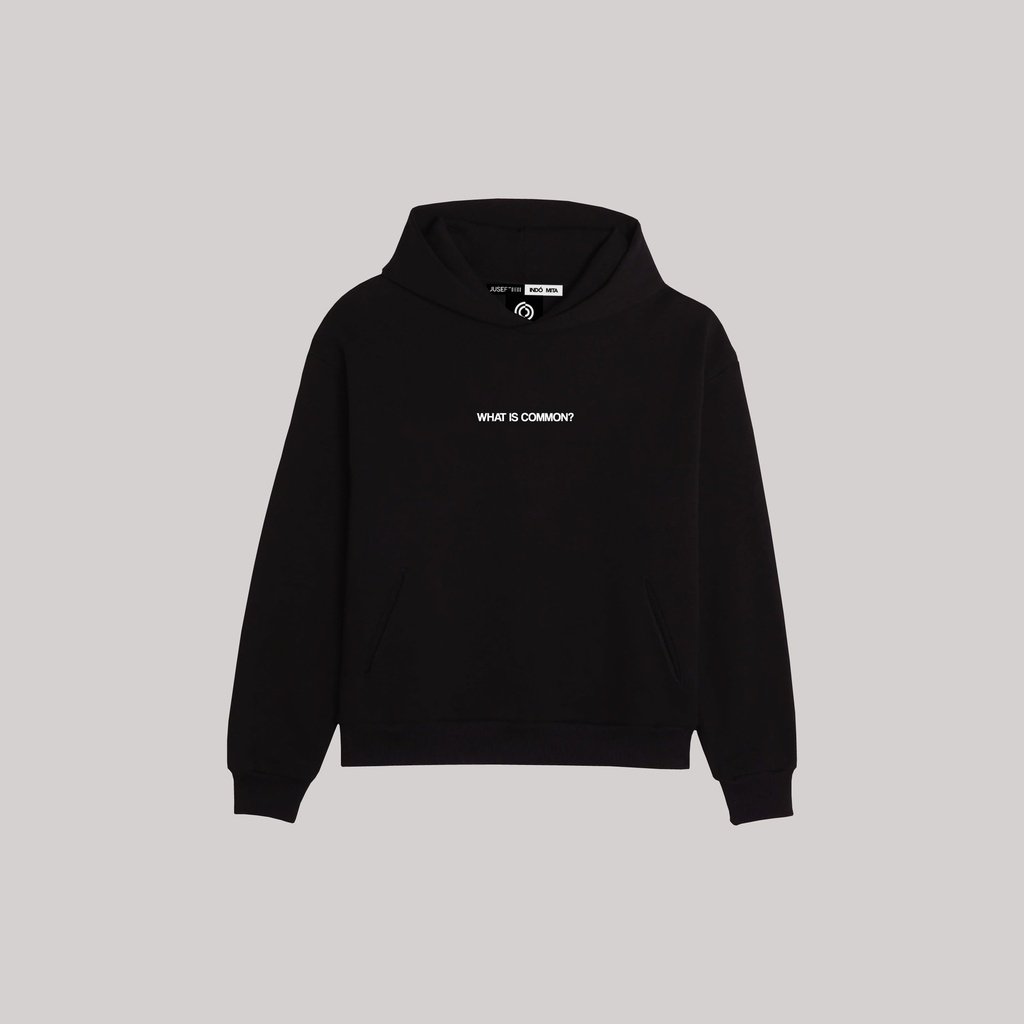 WHAT IS COMMON HOODIE BLACK