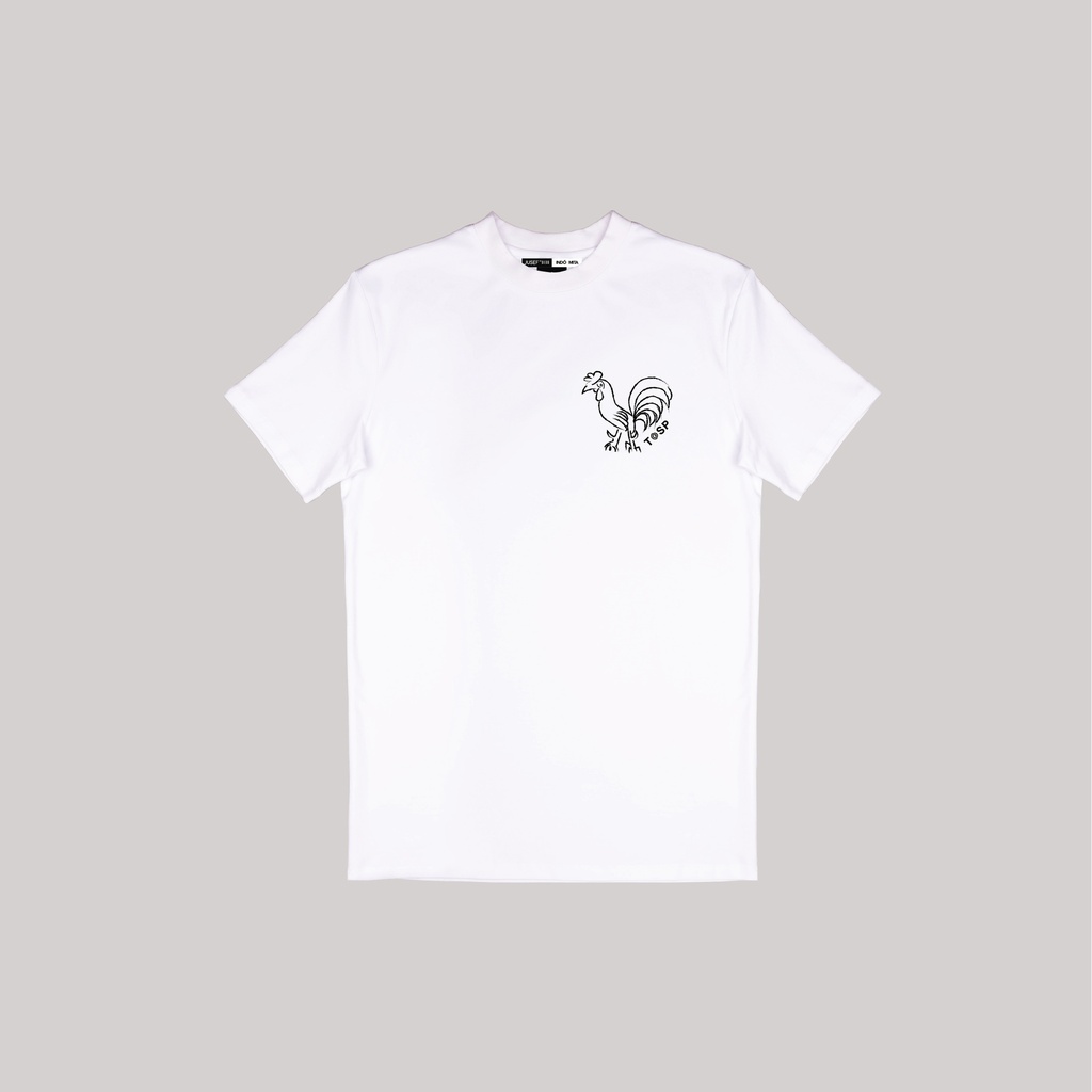 COCKY COCK T-SHIRT WHITE