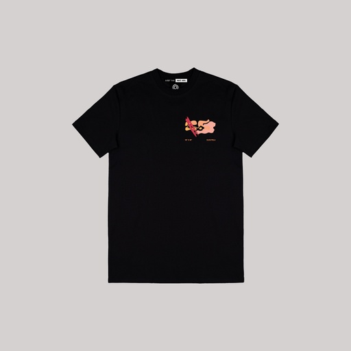 BLURRY SENSE T-SHIRT BLACK