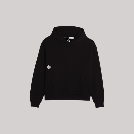 COMMON SENSE HOODIE BLACK