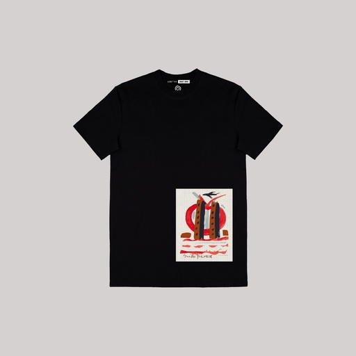 TCSP TWIN TOWER T-SHIRT BLACK