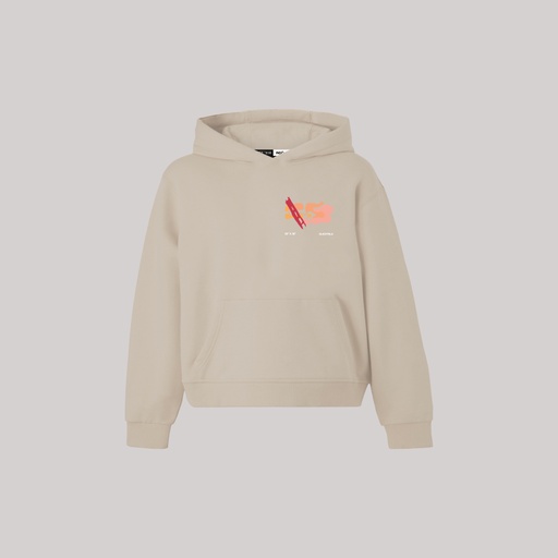 BLURRY SENSE HOODIE NUDE