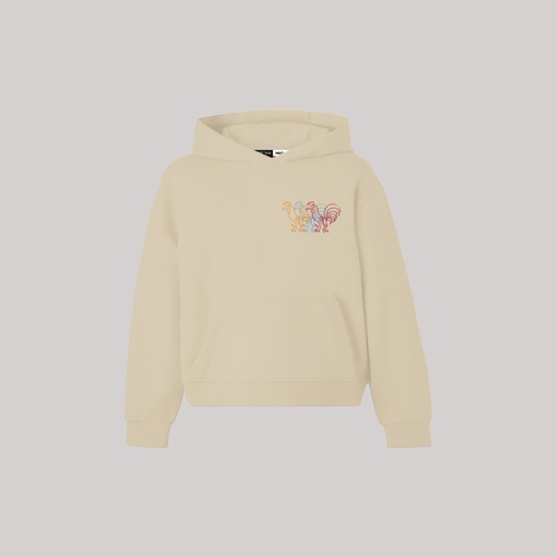 COCKETEERS HOODIE WHITE